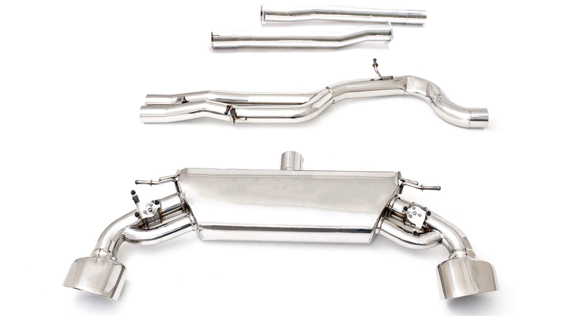 Armytrix exhaust system for Audi TTRS 8S MK3 Non-OPF (2017-Present) valvetronic exhaust system