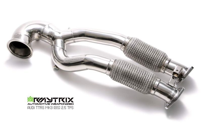 Armytrix exhaust system for Audi TTRS 8S MK3 Non-OPF (2017-Present) valvetronic exhaust system