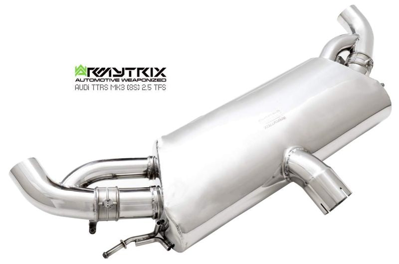 Armytrix exhaust system for Audi TTRS 8S MK3 Non-OPF (2017-Present) valvetronic exhaust system