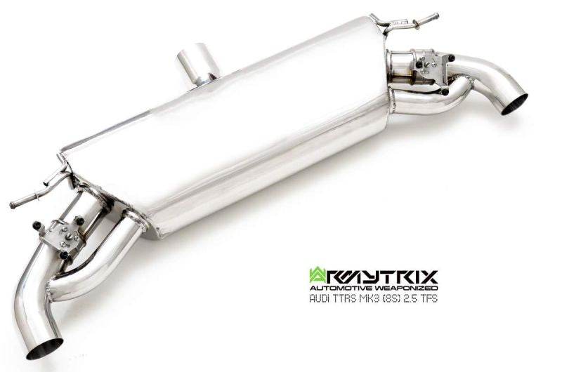 Armytrix exhaust system for Audi TTRS 8S MK3 Non-OPF (2017-Present) valvetronic exhaust system