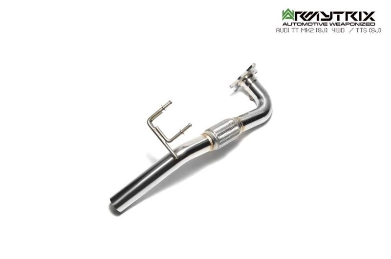 Armytrix exhaust system for Audi TTS 8J MK2 Quattro Coupé (2008-2014) valvetronic exhaust system