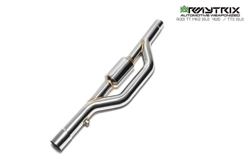 Armytrix exhaust system for Audi TTS 8J MK2 Quattro Coupé (2008-2014) valvetronic exhaust system