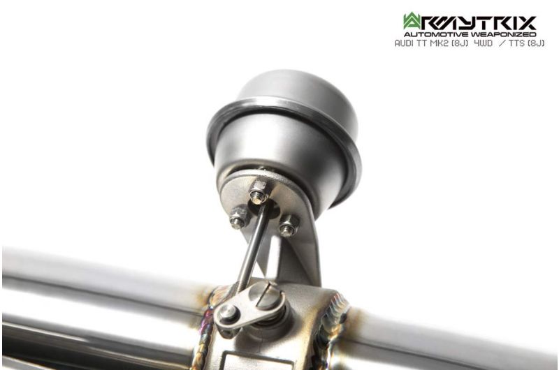 Armytrix exhaust system for Audi TTS 8J MK2 Quattro Coupé (2008-2014) valvetronic exhaust system