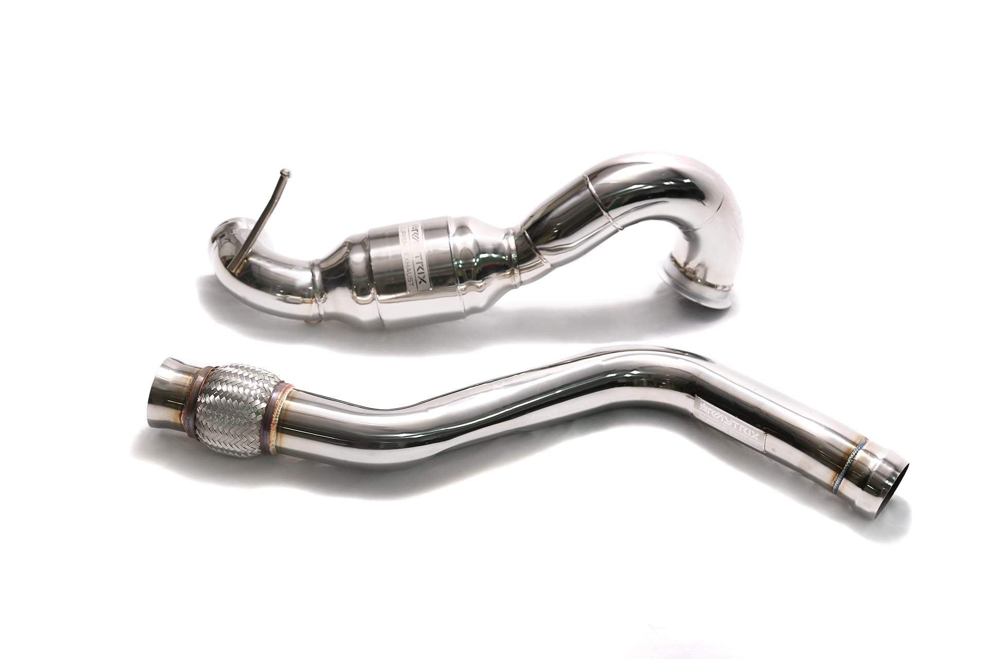 Armytrix exhaust systems for Mercedes-AMG X117 CLA45 Shooting Brake (2013-2019) valvetronic exhaust system