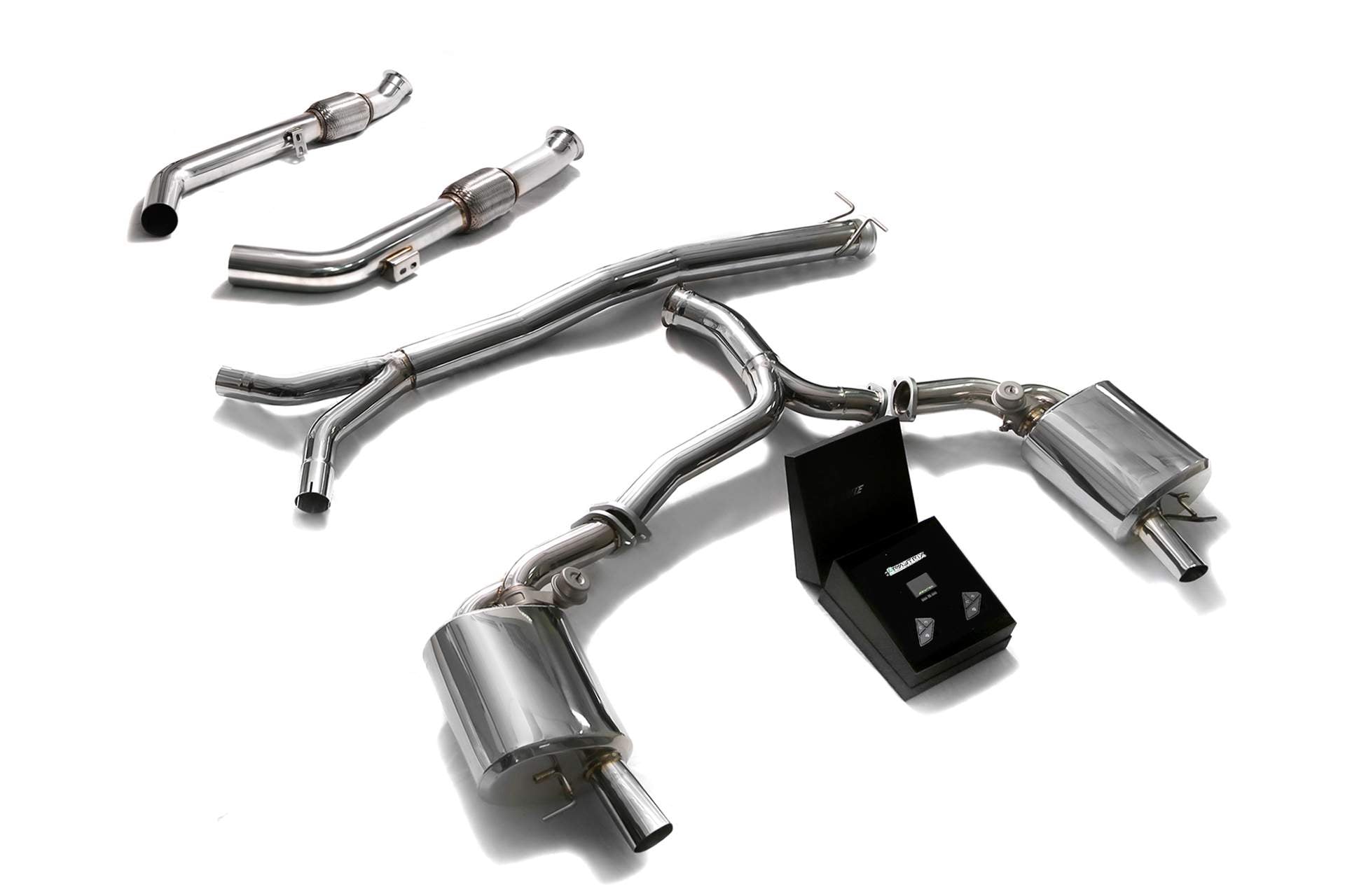 Armytrix exhaust system for Mercedes-AMG W205 C43 (2015-2022) valvetronic exhaust system