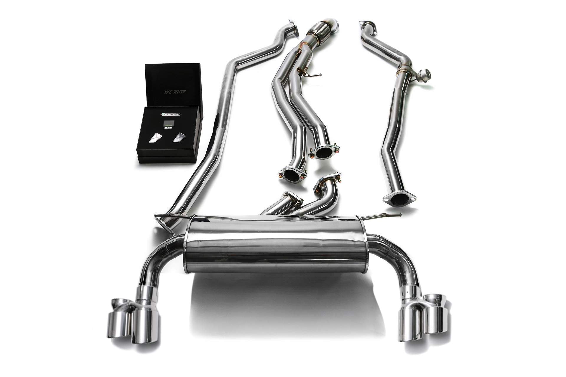 Armytrix exhaust system for BMW F22 M235i (2014-2015) valvetronic exhaust system
