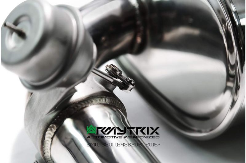 Armytrix exhaust system for BMW F30/F31 320i/330i (B48B20)(2015-2018) valvetronic exhaust system