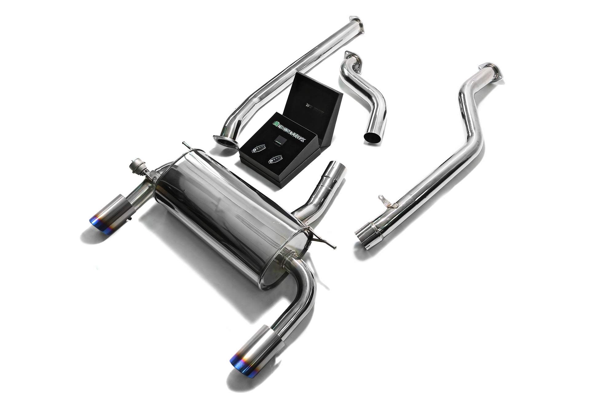 Armytrix exhaust system for BMW F30/F31 320i/330i (B48B20)(2015-2018) valvetronic exhaust system