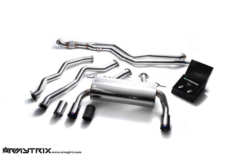 Armytrix exhaust system for BMW F36 Gran Coupe 435i (N55B30)(2014-2015) valvetronic exhaust system