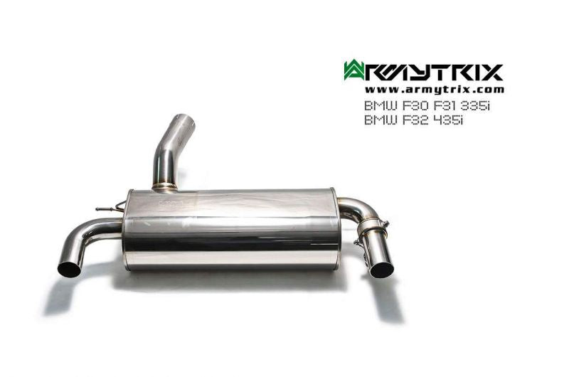 Armytrix exhaust system for BMW F36 Gran Coupe 435i (N55B30)(2014-2015) valvetronic exhaust system