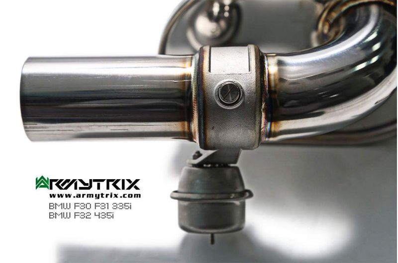 Armytrix exhaust system for BMW F34 335GT (N55B30)(2013-2015) valvetronic exhaust system