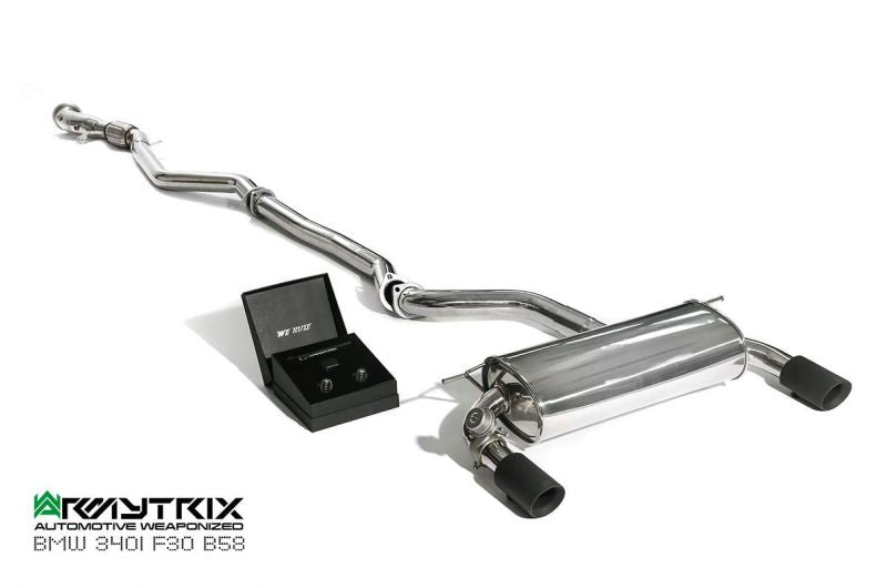 Armytrix exhaust system for BMW F30/F31 340i (B58B30) Non-OPF(2016-present) valvetronic exhaust system