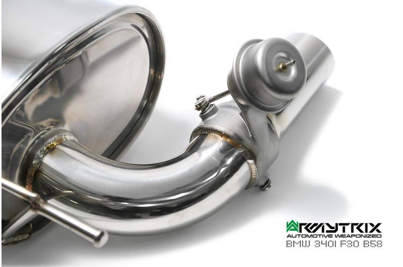 Armytrix exhaust system for BMW F30/F31 340i (B58B30) Non-OPF(2016-present) valvetronic exhaust system