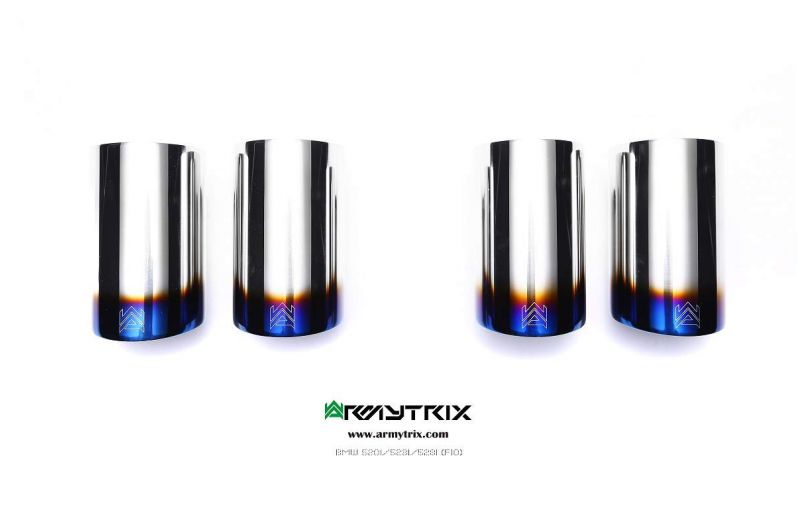 Armytrix exhaust system for BMW F10 520i/528i (2011-2016) valvetronic exhaust system
