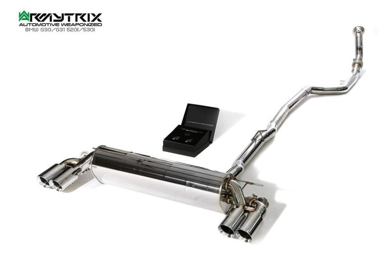 Armytrix exhaust system for BMW G30/G31 520/530 (2017-present) valvetronic exhaust system