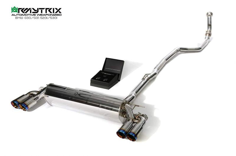 Armytrix exhaust system for BMW G30/G31 520/530 (2017-present) valvetronic exhaust system