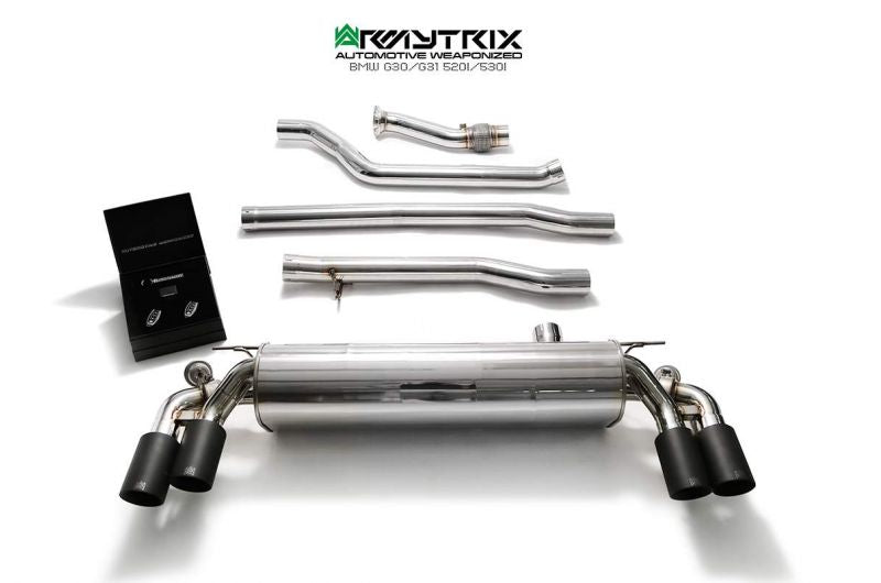 Armytrix exhaust system for BMW G30/G31 520/530 (2017-present) valvetronic exhaust system