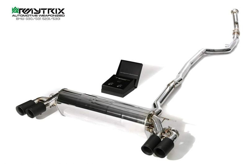 Armytrix exhaust system for BMW G30/G31 520/530 (2017-present) valvetronic exhaust system