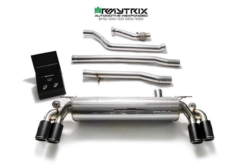 Armytrix exhaust system for BMW G30/G31 520/530 (2017-present) valvetronic exhaust system