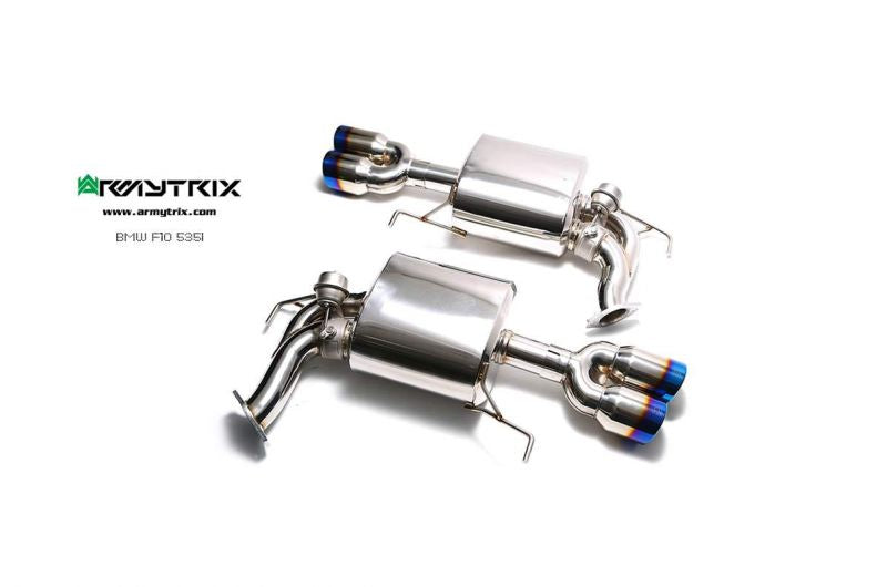 Armytrix exhaust system for BMW F10 535i (2010-2017) valvetronic exhaust system
