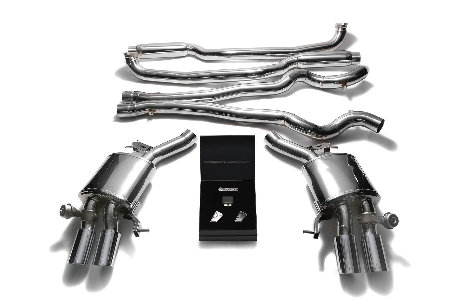 Armytrix exhaust system for BMW F12 F13 M6 (2012-2017) valvetronic exhaust system
