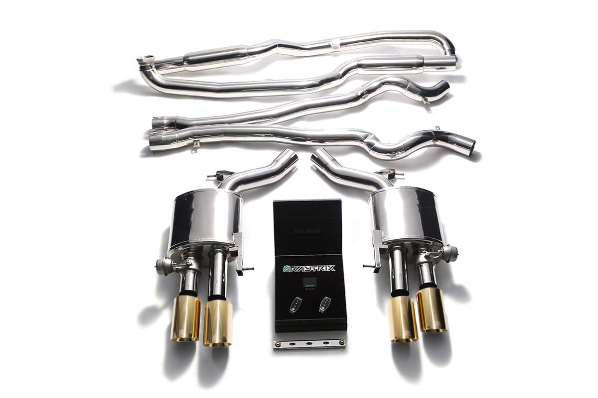 Armytrix exhaust system for BMW F10 M5 (2011-2016) valvetronic exhaust system