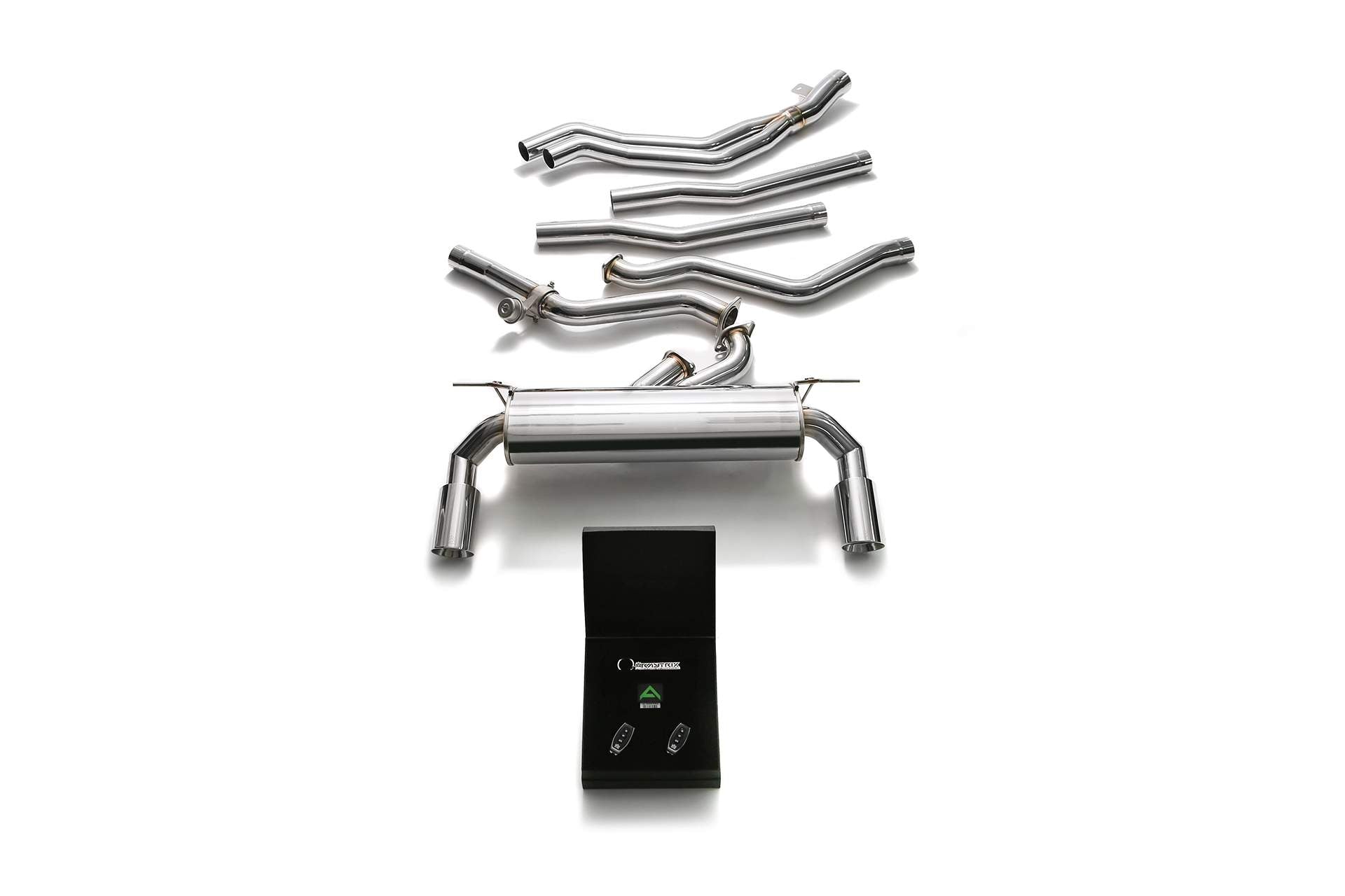Armytrix exhaust system for BMW F22 M240i (B58B30) (2016-2019) valvetronic exhaust system