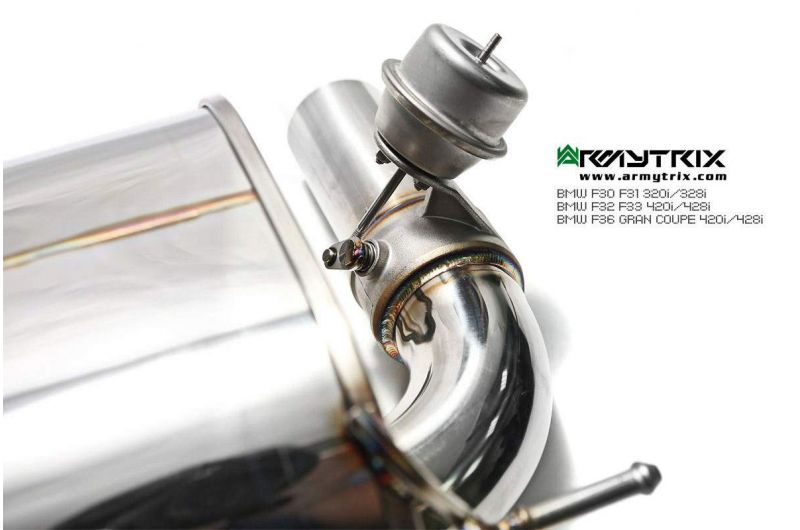 Armytrix exhaust system for BMW F36 420i/428i (N26B20)(2014-2015) valvetronic exhaust system