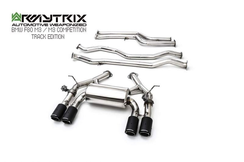 Armytrix exhaust system for BMW F80 M3 TRACK EDITION valvetronic exhaust system