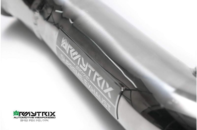Armytrix exhaust system for BMW F80 M3 (2014-2019) valvetronic exhaust system