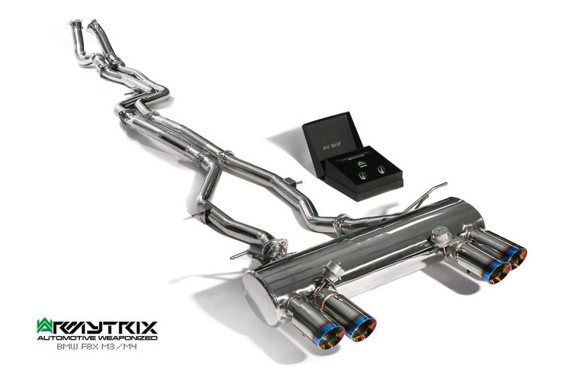 Armytrix exhaust system for BMW F80 M3 (2014-2019) valvetronic exhaust system
