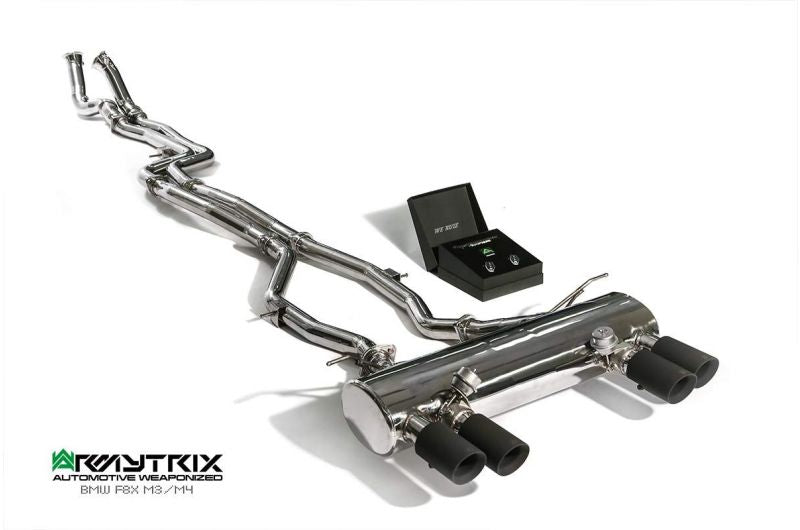 Armytrix exhaust system for BMW F80 M3 (2014-2019) valvetronic exhaust system