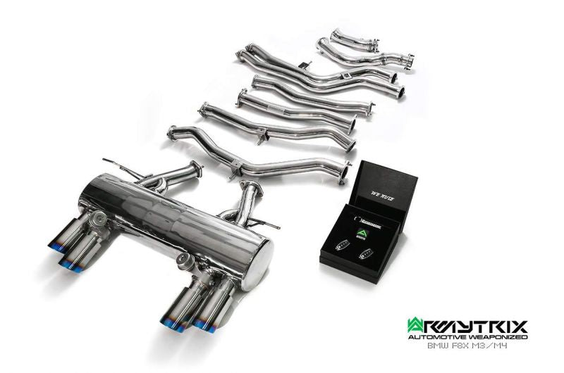 Armytrix exhaust system for BMW F80 M3 (2014-2019) valvetronic exhaust system