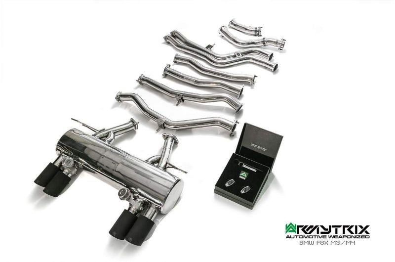 Armytrix exhaust system for BMW F80 M3 (2014-2019) valvetronic exhaust system