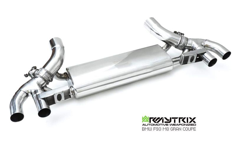 Armytrix exhaust system for BMW F93 M8 Gran Coupe (2019-Present) valvetronic exhaust system