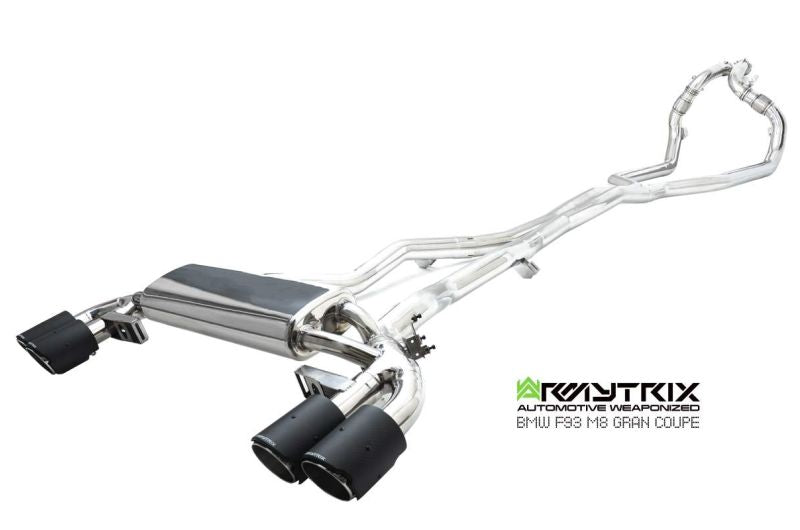 Armytrix exhaust system for BMW F93 M8 Gran Coupe (2019-Present) valvetronic exhaust system