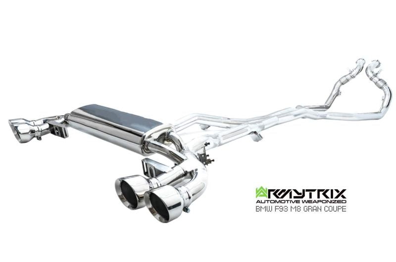 Armytrix exhaust system for BMW F93 M8 Gran Coupe (2019-Present) valvetronic exhaust system