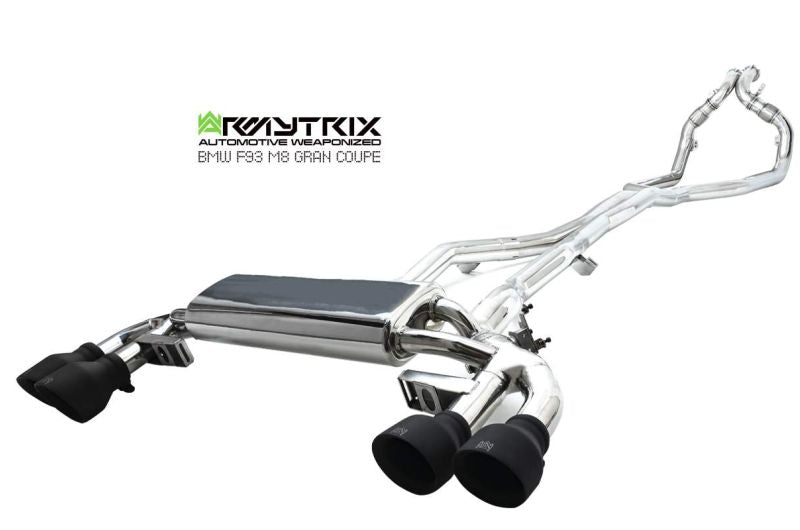 Armytrix exhaust system for BMW F93 M8 Gran Coupe (2019-Present) valvetronic exhaust system