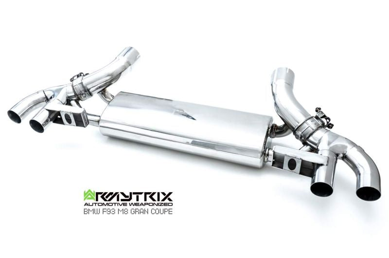 Armytrix exhaust system for BMW F93 M8 Gran Coupe (2019-Present) valvetronic exhaust system
