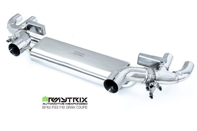 Armytrix exhaust system for BMW F93 M8 Gran Coupe (2019-Present) valvetronic exhaust system