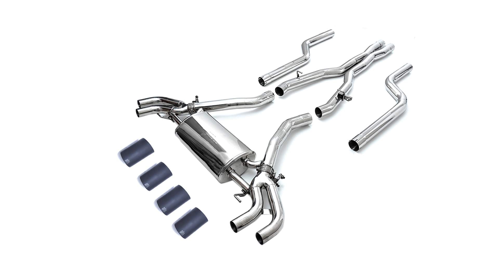 Armytrix exhaust system for BMW F96 X6M OPF (2020-Present) valvetronic exhaust system
