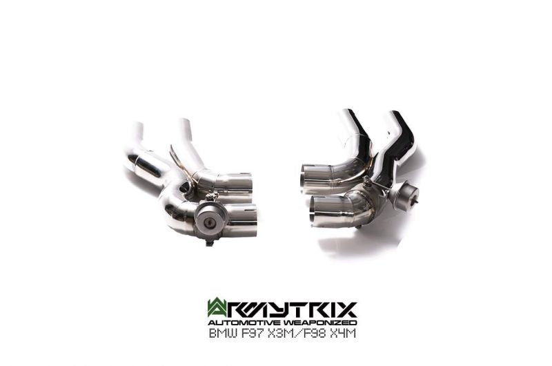 Armytrix exhaust system for BMW F97 X3M (2019-Present) valvetronic exhaust system