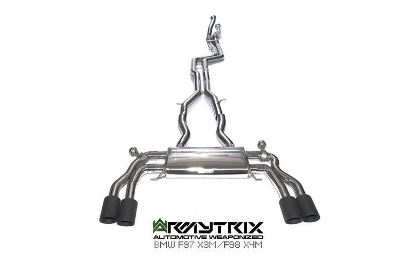 Armytrix exhaust system for BMW F97 X3M (2019-Present) valvetronic exhaust system