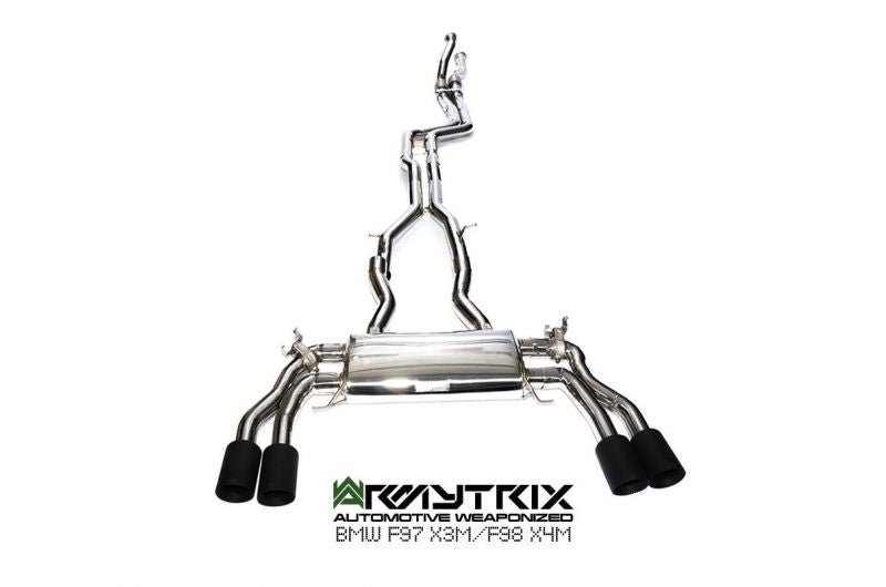 Armytrix exhaust system for BMW F97 X3M (2019-Present) valvetronic exhaust system