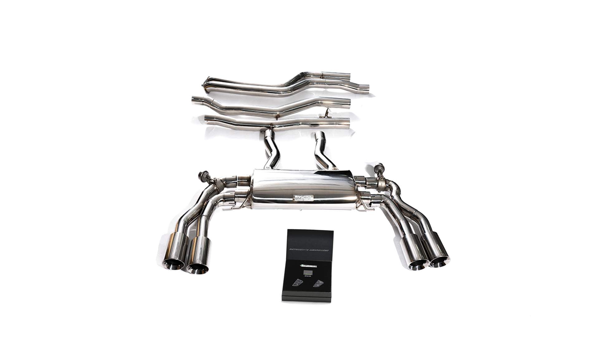 Armytrix exhaust system for BMW F97 X3M (2019-Present) valvetronic exhaust system