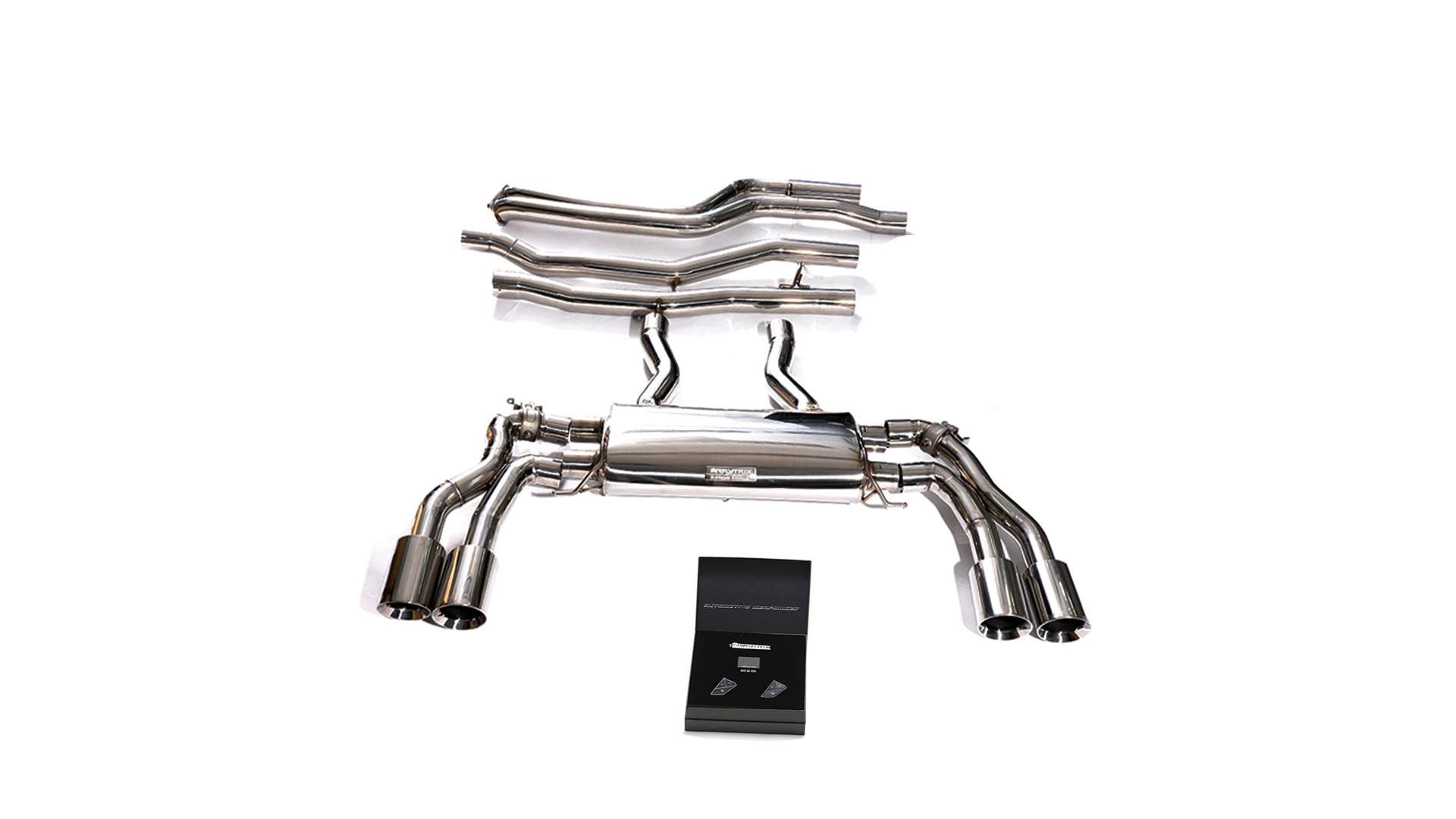 Armytrix exhaust system for BMW F98 X4M (2019-Present) valvetronic exhaust system