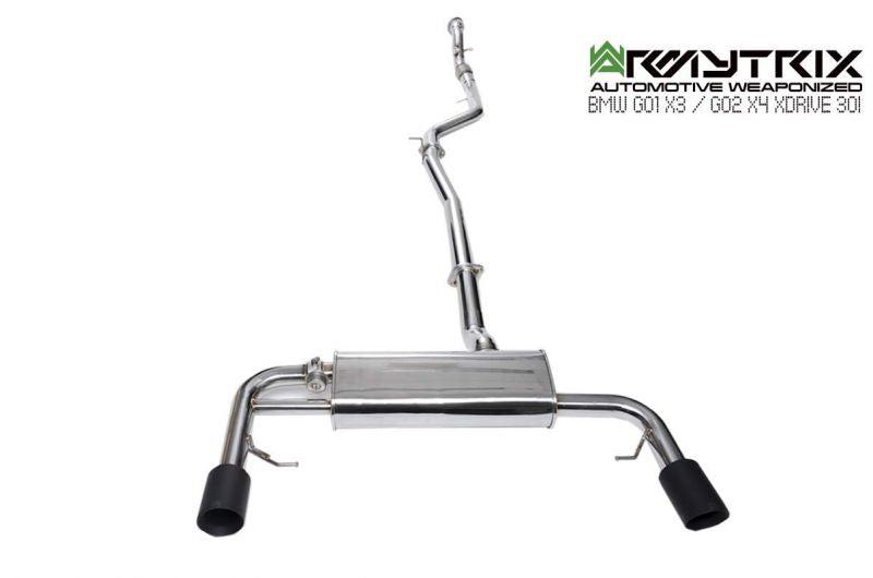 Armytrix exhaust system for BMW G02 X4 20i/30i xDrive OPF (2019-Present) valvetronic exhaust system