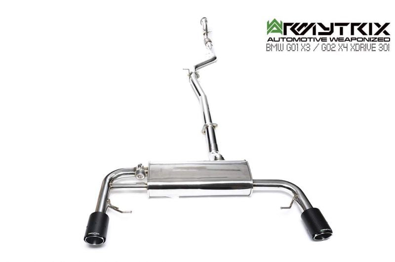 Armytrix exhaust system for BMW G02 X4 20i/30i xDrive OPF (2019-Present) valvetronic exhaust system