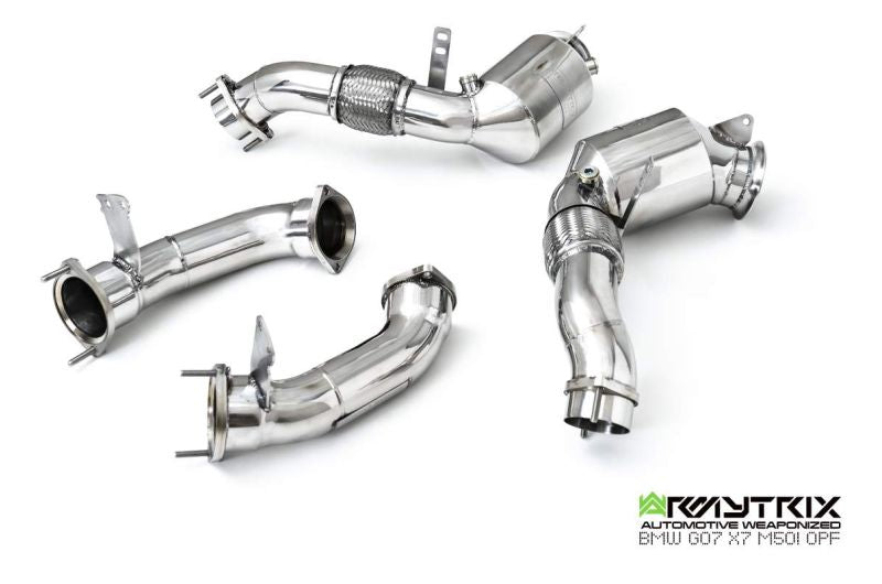 Armytrix exhaust system for BMW G07 X7 M50i OPF (2021-Present) valvetronic exhaust system