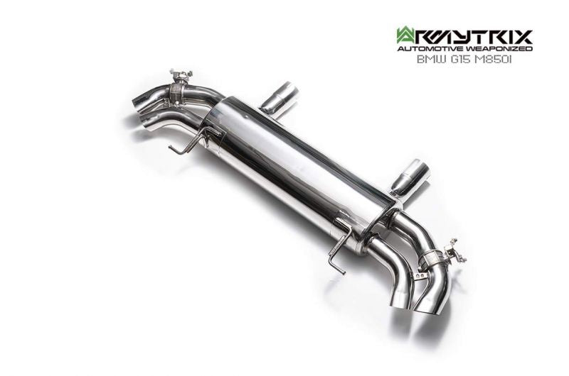 Armytrix exhaust system for BMW G14/G15 M850i xDrive (OE valve control)(Non-OPF) (2018-present) valvetronic exhaust system
